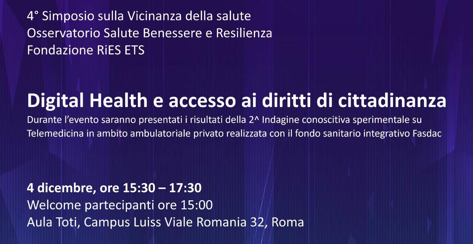 Digital Health e accesso ai diritti di cittadinanza